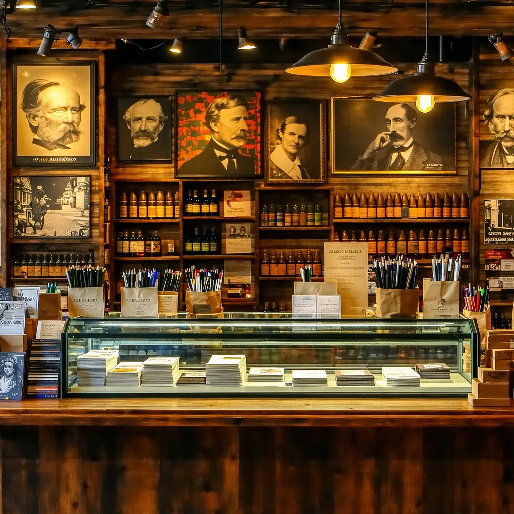 Prensa-Cava De Puros Papelería-Librería Tabacos